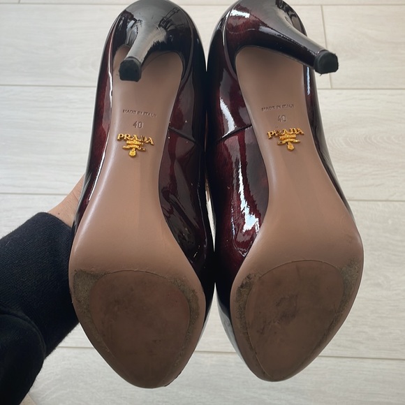 Prada platform patent pump size 40 - Picture 4 of 4
